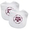 Texas Aandm Aggies Baby Bibs 2-Pack Cotton Embroidered Infant Accessories